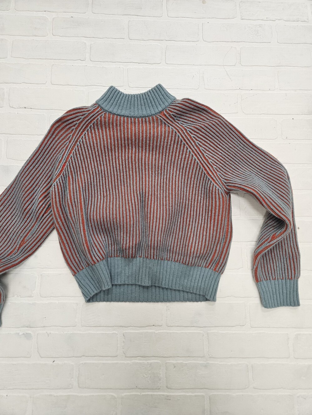 RWS Wool Ribbed Two Tone Sweater